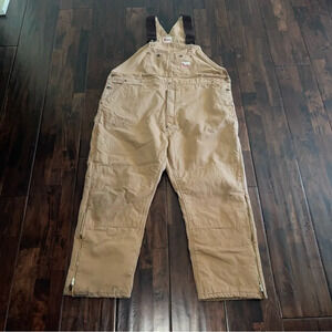 Woodsman Double Knee Overalls Mens Size 2X